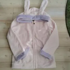 ウサギ耳付きフリースジャケット1222円にお値下げ致します!