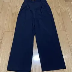 グローバルワーク　濃紺ワイドパンツ