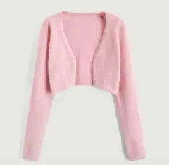 SHEIN クロップドカーディガン