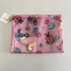 【新品】FEILER フェイラー ハイジ メッシュポーチ ピンク タグ付き
