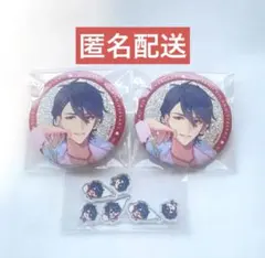 にじさんじ 8周年 夢追翔 アクリルパーツ 缶バッジ セット