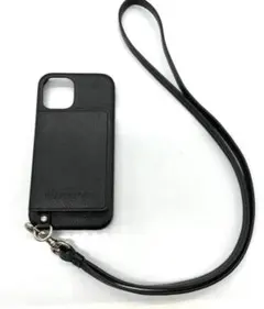 BALENCIAGA iPhoneケース ストラップ付き ブラックのサムネイル