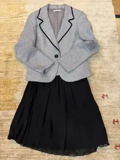 入学式 セレモニー ELLE ジャケット＆プリーツスカート セット