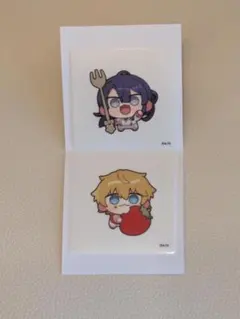 にじさんじ 8th with cake！ ステッカー 長尾景＆エクス・アルビオ