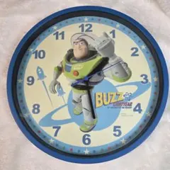 ジャンク品 バズ・ライトイヤー 壁時計 約30cm レア 希少！
