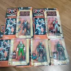 MASKED RIDER アクションフィギュアコレクション 5種 コンプリート