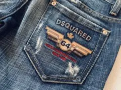 【DSQUARED2 ディースクエアード レディース38 ダメージ加工デニム】のサムネイル
