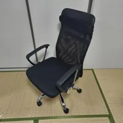 [引取限定]　タンスのゲン　H-935L-ZR オフィスチェア