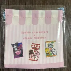 Sanrio characters 巾着ファミリーマート