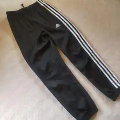 adidas アディダス スウェット ジャージ ブラック 140 難あり