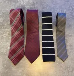 【年末SALE】ネクタイ まとめ売り 4本セット