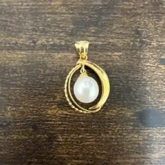 k18 パール　ペンダントトップ