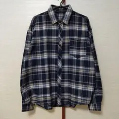 チェックネルシャツ