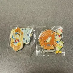 ドナルド　ヒューイデューイルーイ　ピンバッジセット