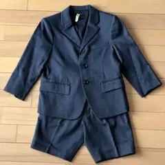 FILLE コムサデモード★ダークグレー スーツ 120A