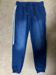 ネイビー サイドストライプ パンツ