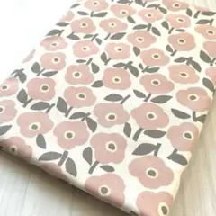花柄 生地 ピンク　KOKKA110×約60cm