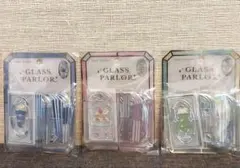 グラスパーラー　3点セット　ステッカー　クーリア