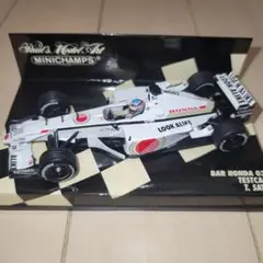 ミニチャンプス BAR HONDA 03 佐藤琢磨 テストカー 1/43