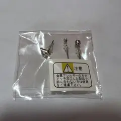 シルバー スタッドピアス 3個セット