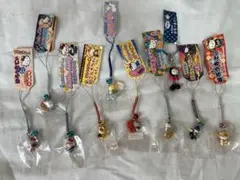 ハローキティ ご当地限定ストラップセット 10個　根付け【レア】