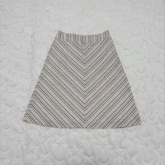 ［UNTITLED］スカート(M)/膝丈 総柄 きれいめ フレアスカート