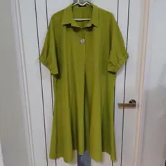 TRUBE 　1つボタンスキッパーチュニックワンピース　新品