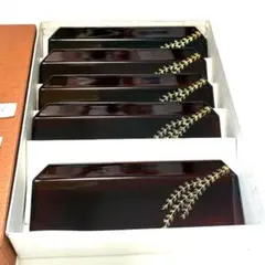 新品未使用】竹工芸 おしぼり置き 5客セット 共箱付 此君亭工房 - メルカリ