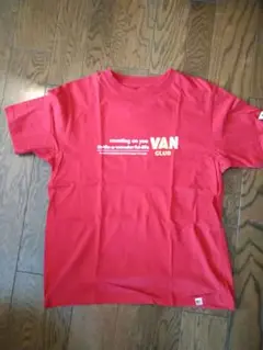 ［VAN CLUB］ レッド Tシャツ LLサイズ