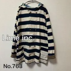 Lime inc. ストライプパーカー No.763