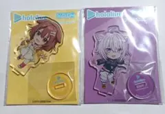 ホロライブ ねんどろいどぷらす アクスタ猫又 おかゆ、戌神ころね 2種セット