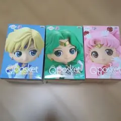 の*き様 セーラー戦士フィギュア3体セット売り