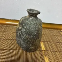 備前焼　徳利　一輪挿し　芋徳利　陶器　工芸品　花器　酒器　陶芸作家物　茶道 備前焼 陶器 花瓶 一輪挿し 徳利型 茶道具 - メルカリ