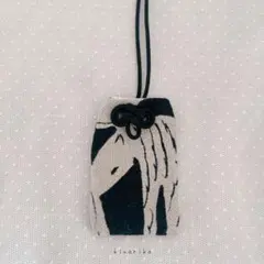 life puzzle お守り袋　おまもり　handmade ミナペルホネン