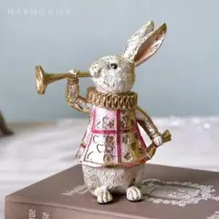 新品✨希少 HARMONIERハルモニア ラビット音楽隊 オブジェ 雑貨 - メルカリ