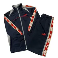PUMA プーマ ジャージ 上下セット ネイビー 140cm