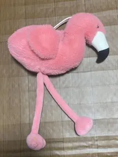  Flo Mafingo フラミンゴ ぬいぐるみ 新品タグ付 フラミンゴ ぬいぐるみ 鳥 内藤デザイン 大陸散歩 ぽちゃまるS 11cm