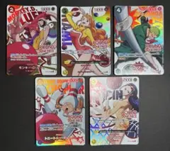 ワンピースカード ラウンドワン プロモ ルフィ ゾロ ナミ フランキー