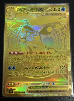 超美品/超希少 ポケモンカード 3Dカード トップサン ゲンガー 当時物