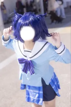 アイカツ 霧矢あおい コスプレ衣装Sサイズ ウイッグ付き - メルカリ