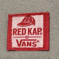 希少 VANS × Red Kap コラボ ワークパンツ ベージュ W30