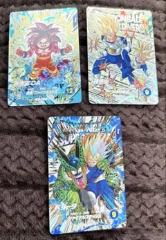 ドラゴンボールスーパーダイバーズ 神龍エクストラレア 3枚セット EXR EX4