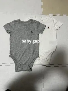 baby GAP 肌着 80cm ホワイト・グレー 2枚