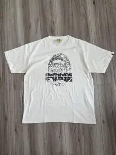 BAPE トライバルロゴ Tシャツ WHITE L 他サイズございます - メルカリ
