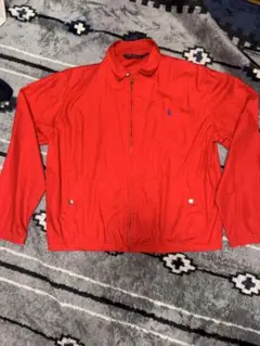 スイングトップ赤Lサイズ80s90sUSA製ポロラルフローレン三角タグ