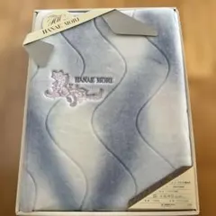 HANAÉ MORI シングル敷毛布グラデーションブルー