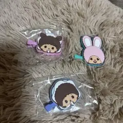 モンチッチガチャガチャ　モンチッチヘアクリップ