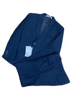H&M スーツ セットアップ 135 ネイビー 入学式 卒園式 新品 男の子