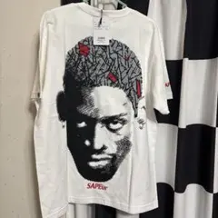 浜田雅功展 × SAPEur Tシャツ XL 空を横切る飛行雲展 - メルカリ