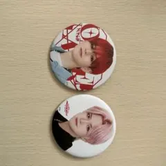 treasure ヨシ　缶バッジ　キーホルダーセット